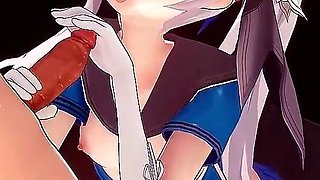 Honkai Impact 3rd Theresa Apocalypse Twilight Paladin Hentai Masturbating Sex Mmd 3D Blue Clothes Color Edit Smixix