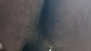 hubby showing his body while exposing his wife..