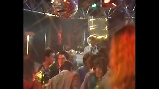 Milf brunette having fun with two cocks