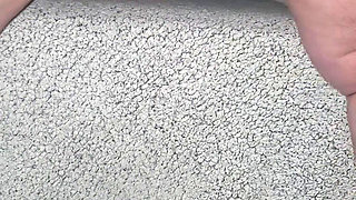 Feeling the Rubber Cock Push in My Holes