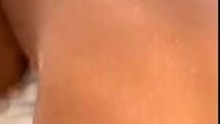 Sexy hottie Anetta Keys enjoys a solo toy masturbation