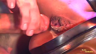 Girl In A Latex Outfit Receives Deep Anal After Giving A Blowjob