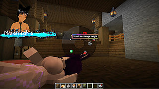 Minecraft Figura - Trying out some new models like this sexy Woman with bunny ears