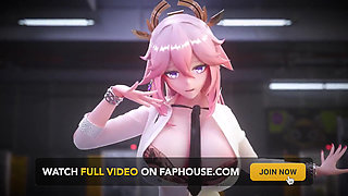 mmd Office Lady Uniform Pencil Skirt Lace Thong Secretary