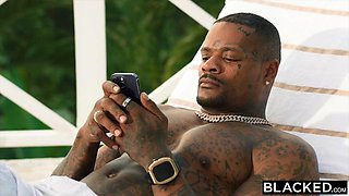 BLACKED Busty Beauty Rikako Katayama Can t Keep Her Hands Off Her Boss Jason s BBC: Porn