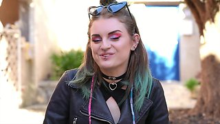 Anissa, 22, fucked by two guys at her request! - Jacquie et Michel TV