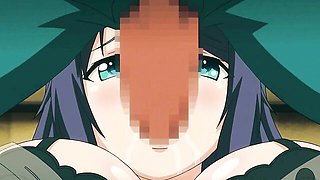 Inveigling cutie at anime porn video