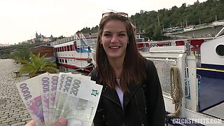 Czech Streets 114 The shiest girl ever
