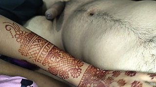 Boobs sucking and Handjob given by hot girlfriend