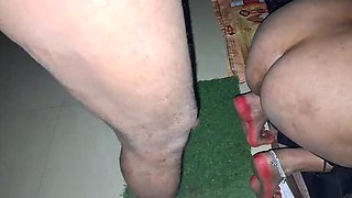 Hairy Indian Aunty Shonaa Yadav Twerking in Bodystocking - Desi Wife Role Play