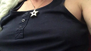 Almost got caught playing with my pussy on the train in my riskiest public wank video yet!