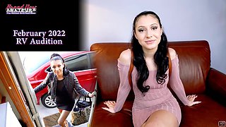 Uber-cute Black-haired Cutie Raven Lane Milks And Deep throats A Giant Pipe!