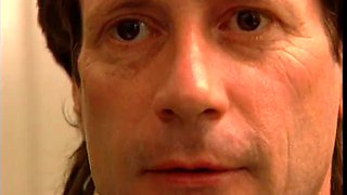 Brunette gives blowjob and has sex in the bathroom