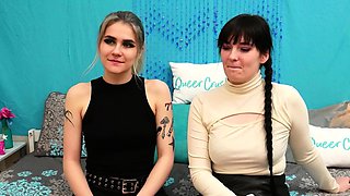 QueerCrush interview with Adalind Gray and Amelia Ivory