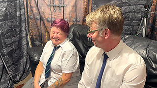 Headmaster Bear with His Naughty Students!