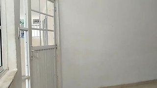 Adribella69 and Elflacohot's Hot Neighbor Fuck - Latina Big Ass Rough Sex in His Room While Wife Works