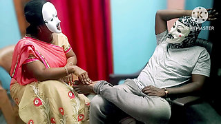 Step Sister Help Her Step Brother to Get Tension Free and Take Cum on Her Tits- Full Tamil Erotic Audio with Loud Moaning