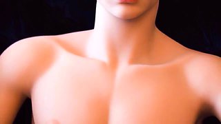 Realistc male sex doll with big dick, life size huge cock