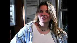 Sunnie Daye First Time Big Mature Cock - Blonde Petite with Big Natural Tits Rides Rod Fontana