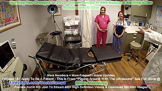 9 Month Pregnant Nurse Nova Maverick Let Doctor Tampa & Nurse Stacy Shepard Play Around With The New Ultrasound Machine!