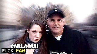 Freely Scarlett March and Carla Mai at cumshot trailer