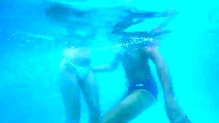 Pool Party Gangbang - Hot Teen Slut Takes Multiple Cocks and Cum in Mouth