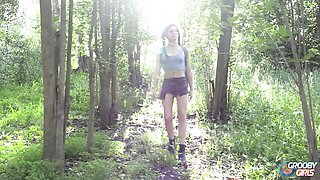 Outdoor dirt with funny Zariah Aura from Grooby Girls