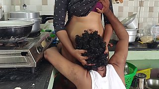 Housewife Hot Fucking Romance In Kitchen