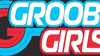 Grooby Girls featuring sweetie's brunette action