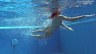 Tiffany Tatum makes that sexy underwater show sexier and she's got ass