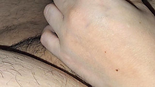 Step mom surprises step son cock in erection before rest