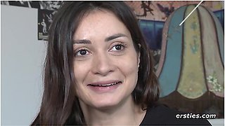 Hot Italian Babe Valentina Uses A Magic Wand On Her Shaved Pussy - Valentina Italian And Valentina Babe