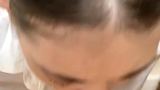 POV Hard Gagging Deepthroat Blowjob Office Secretary