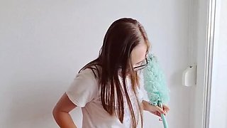 Foxxxyluna Hot French Maid Blowjob & Sex in 4K