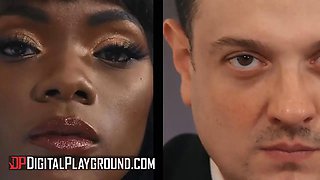 Digitalplayground - Ana Foxxx receives intense doggy style pleasure from Scott Nails with her hubby witnesses