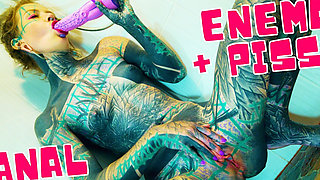 Solo Teen Masturbation Testing My New Shower Wand Toy