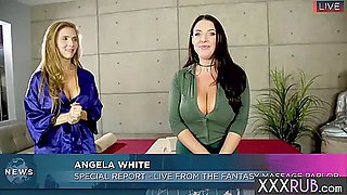 Busty Milf Caught Horny Lesbian Babe With Nice Ass - Ass Babe, Ass Nice And Angela White