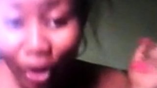 African Amateur's Striptease