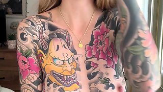 Pregnant Redhead Webcam Masturbation