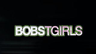 BOBSTGIRLS   Stormy Buns Spread Wide