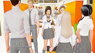 College Girls, Hentai Anime And Car Toon - Complete Gameplay - Ripples