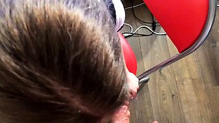 Big-Tits Babe Student Fucked By Teacher On Table