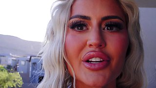 Alluring Babe Desires Wild Interracial Sex