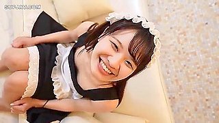 The Sex-relieving Maid Has A Divine Ass And A Pea-like Clitoris. A Big Dick Is Thrust Into The Tight Pussy Of A Tight, Soft Body And Creampies