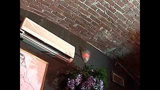 Hot and Young Blonde in Sexy Lingerie and Black Stockings Banged by Mature Man