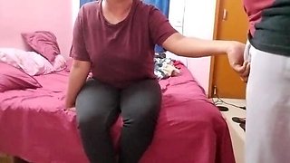 Shraddha Pandey & Sexy Priyanka - Step Sister Fucks Stepdad While Stepbro Watches - Anal, Blowjob, Creampie