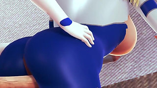 Invisible Woman Is Getting Fucked with Elastic Dick. Parody