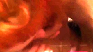 Redhead Russian Girl Loves Group Sex