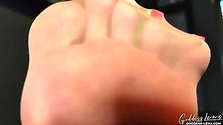 Goddess Lena's Foot Fetish JOI: Cum Countdown & Humiliation Tasks