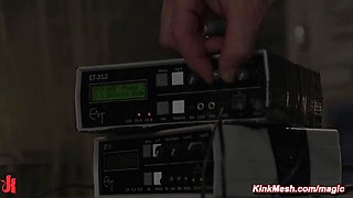 Bound slave electro stimulated